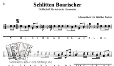 Schlitten-Boarischer - von Günther Pacher - Einzelausgabe in Griffschrift