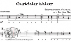 Gurktaler Walzer - Griffschrift zum Download