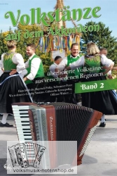 Volkstänze auf dem Akkordeon - Band 2