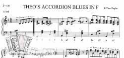 Theos Accordeon Blues in F - zum Download