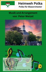 Heimweh Polka für Blasorchester- zum Download
