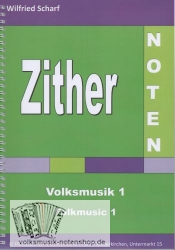 Volksmusik 1 für Zither solo