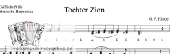 Tochter Zion - Griffschrift zum Download
