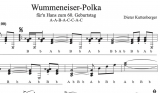 Wummeneiser Polka - Griffschrift zum Download - GEMA-frei