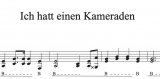 Ich hatt einen Kameraden - Griffschrift zum Download