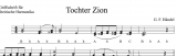 Tochter Zion - Griffschrift zum Download