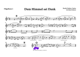 Dem Himmel sei Dank - für Blasorchester; arr. Hans Krinner